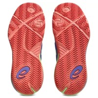 Asics Gel Resolution X Padel Purple Green Baskets pour femmes