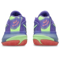 Asics Gel Resolution X Padel Purple Green Baskets pour femmes