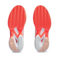 Zapatillas Asics Solution Speed FF 3 Argila Blanco Coral Mujer