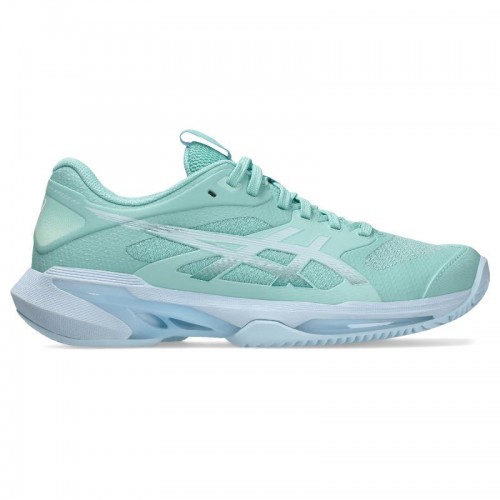 Tênis femininos Asics Solution Speed FF 4 Clay Blue Green