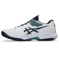 Tênis Asics Solution Speed FF 4 Clay Azul Escuro Branco