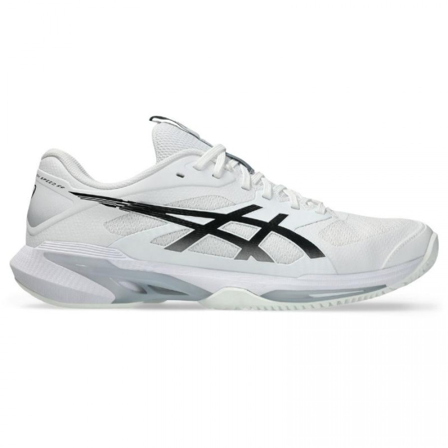 Asics Solution Speed FF 4 Clay White Black Baskets