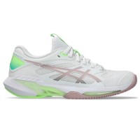 Asics Solution Speed FF 4 Clay White Morganite Pink Women''s Sneakers