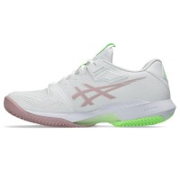 Asics Solution Speed FF 4 Clay White Morganite Pink Women''s Sneakers