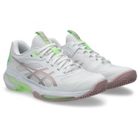 Asics Solution Speed FF 4 Clay White Morganite Pink Women''s Sneakers
