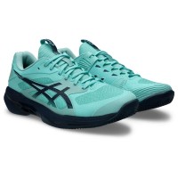 Asics Solution Speed FF 4 Clay Mint Dark Blue Sneakers