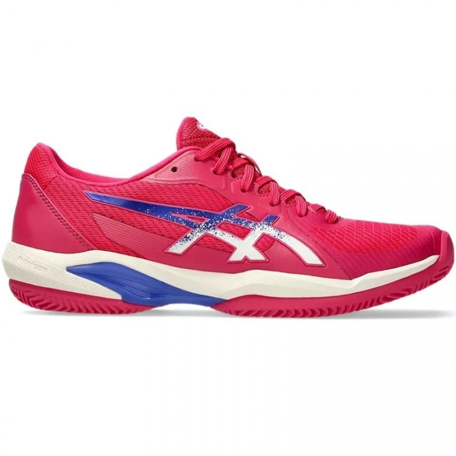 Sneakers Asics Solution Swift FF 2 Clay Rosa Cobalto Blu Donna  Offerta + Economico