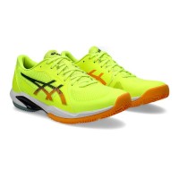 Asics Solution Swift FF 2 Padel Yellow Orange Sneakers  Offer + Cheap