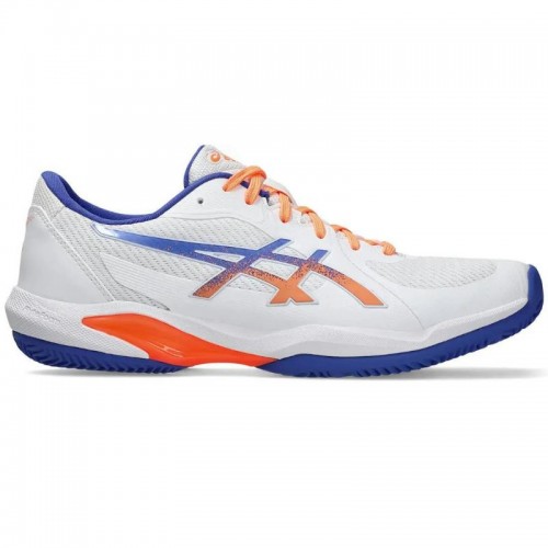 Baskets Asics Solution Swift FF 2 Padel Blanc Cobalt Baskets Asics Solution Swift FF 2 Padel Blanc Cobalt