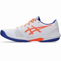 Sneakers Asics Solution Swift FF 2 Padel Bianco Blu Cobalto  Offerta + Economico