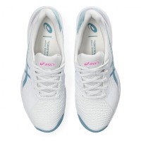 Sneakers Asics Solution Swift FF Bianco Grigio Blu Donna