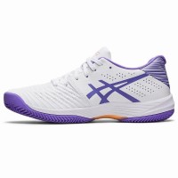 Sneakers Asics Solution Swift FF Clay Bianco Ametista Donna