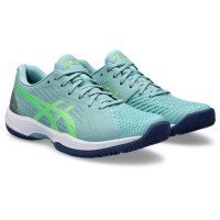 Asics Solution Swift FF Padel Teal Lime Shoes