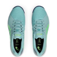 Asics Solution Swift FF Padel Teal Lime Shoes