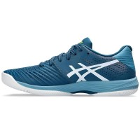 Asics Solution Swift FF Teal White Sneakers  Offer + Cheap