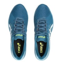 Asics Solution Swift FF Teal White Sneakers  Offer + Cheap