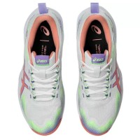 Scarpe da donna Asics Sonicsmash FF White Pink