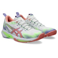 Scarpe da donna Asics Sonicsmash FF White Pink