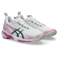 Asics Sonicsmash FF Baskets Blanche-Vert pour femmes