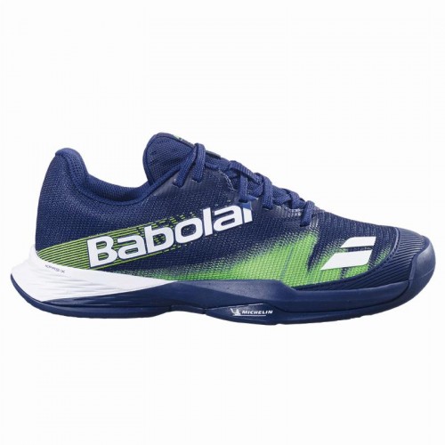 Babolat Jet Premura 2 Scarpe Junior Verde Flash Blu Scuro