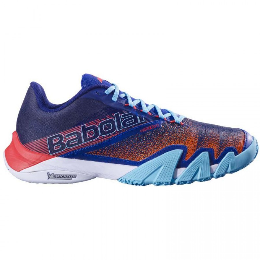 Tenis Babolat Jet Prehura 2 Papoula Vermelha Azul