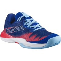 Sneakers Babolat Jet Prehura 2 Blu Rosso Papavero Junior