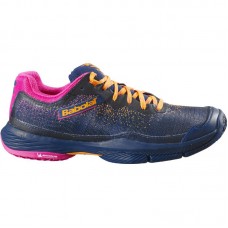 Babolat Jet Ritma Blu Navy Fucsia Sneakers Donna