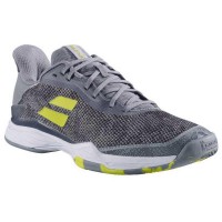 Babolat Jet Tere Clay Dark Grey Neon Green Sneakers