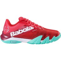 Babolat Juan Lebron Jet Premura 2 Red Green Sneakers  Offer + Cheap