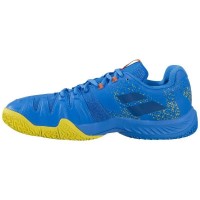 Babolat Movea Baskets Bleu Jaune Français