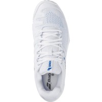Babolat Sensa Branco Azul Tênis Feminino