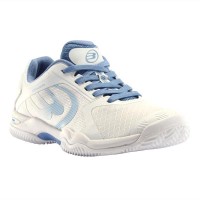 Chaussures Bullpadel Beker 24V Blanc Bleu Fonce Femme