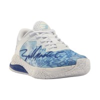 Sneakers da donna Bullpadel Ionic 24I bianche azzurre