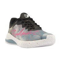 Baskets Femme Bullpadel Ionic 24I Noir Gris Clair  Offre - Pas cher