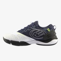 Bullpadel Paquito Navarro Hack Hybrid Fly 22I Bianco Navy Blu Sneakers