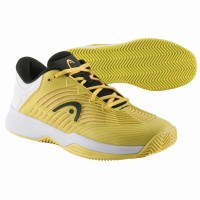 Zapatillas Head Revolt Pro 4.5 Clay Banana Negro Junior  Oferta + Barato