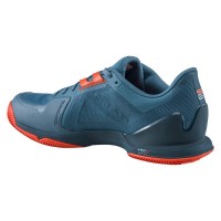 Sapatos de cabeca Sanyo Sprint Pro 3.5 Laranja Azul
