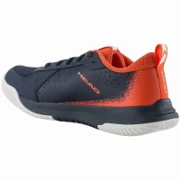 Head Sprint Court 4.0 Dark Blue Red Junior Sneakers  Offer + Cheap