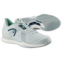 Head Sprint Pro 3.5 Clay Aqua Teal Sapatos Femininos