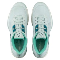 Head Sprint Pro 3.5 Clay Aqua Teal Sapatos Femininos