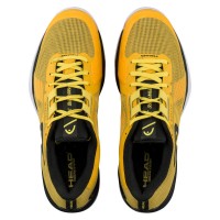 Head Sprint Pro 3.5 Clay Banana Black Shoes