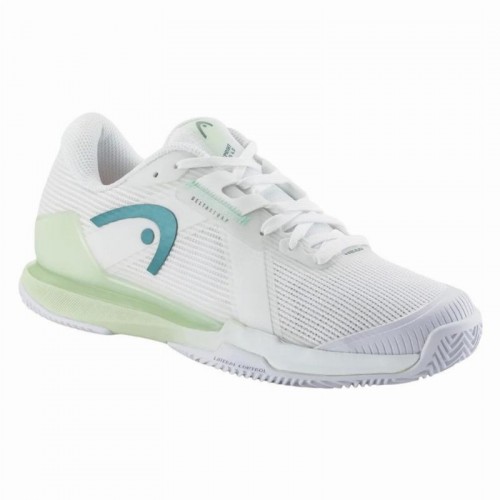 Head Sprint Pro 4.0 Clay White Light Green Women''s Sneakers Head Sprint Pro 4.0 Clay White Light Green Women''s Sneakers
