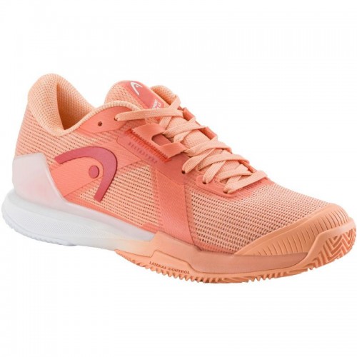 Head Sprint Pro 4.0 Clay Coral White Women''s Sneakers Head Sprint Pro 4.0 Clay Coral White Women''s Sneakers
