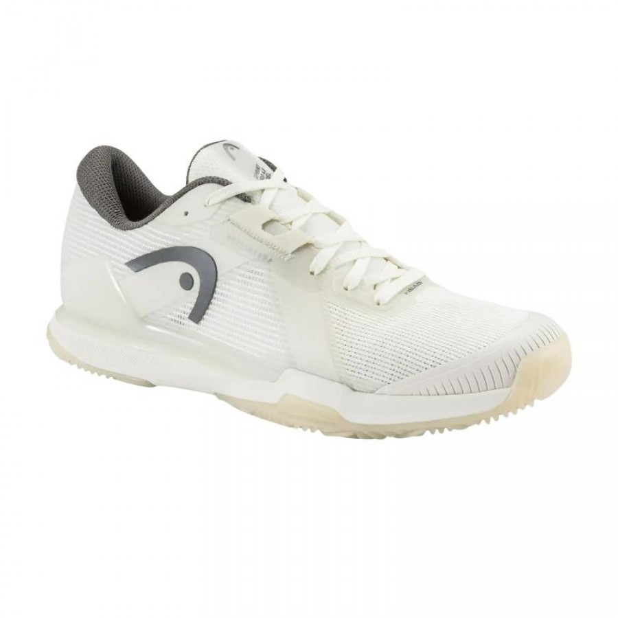 Head Sprint Pro 4.0 Padel White Gray Sneakers