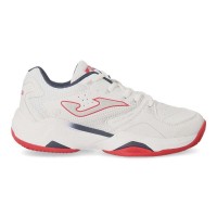 Joma Master 1000 2302 White Red Junior Shoes