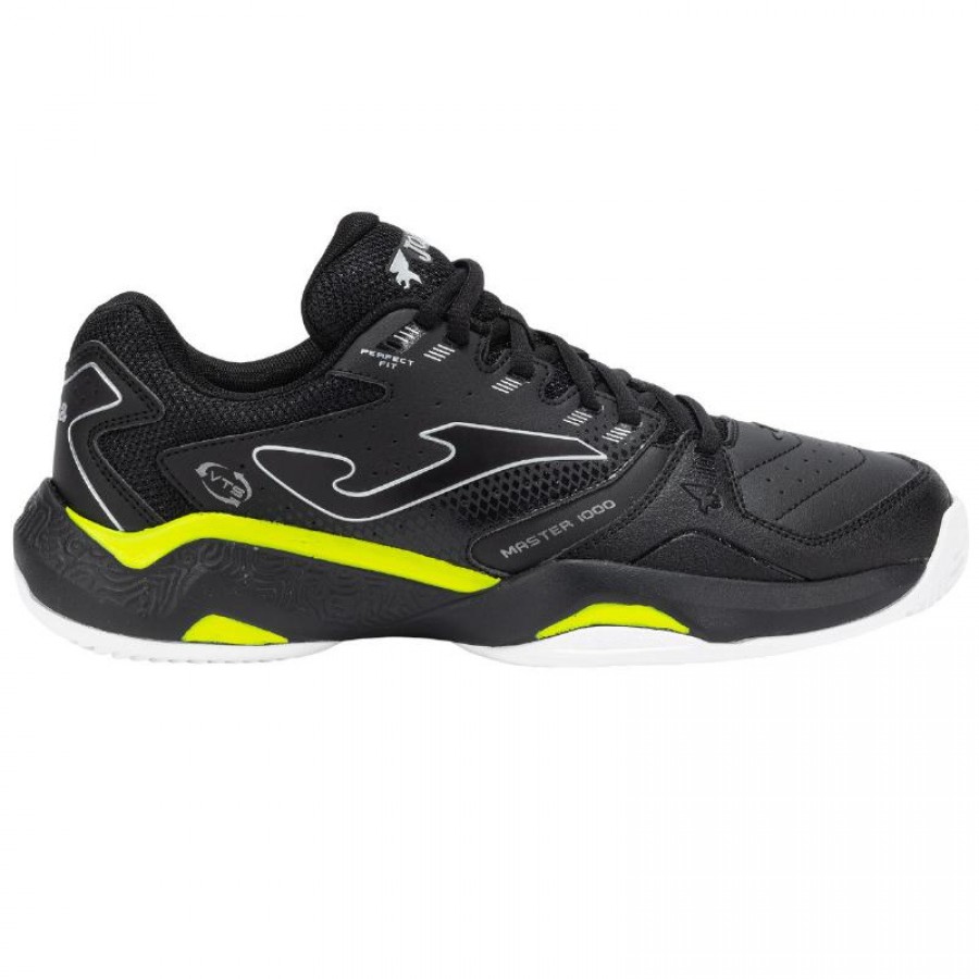Zapatillas Joma Master 1000 2501 Negro Amarillo  Oferta + Barato