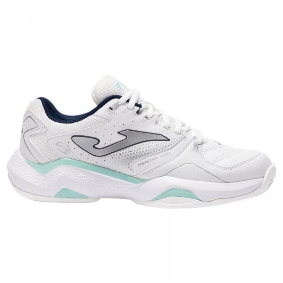 Tênis feminino Joma Master 1000 2542 Turquesa Branco