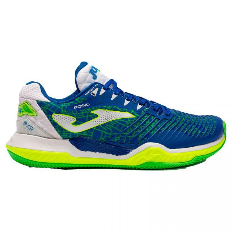 Joma Point 2204 Blue Royal Blue Yellow Fluor Sneakers
