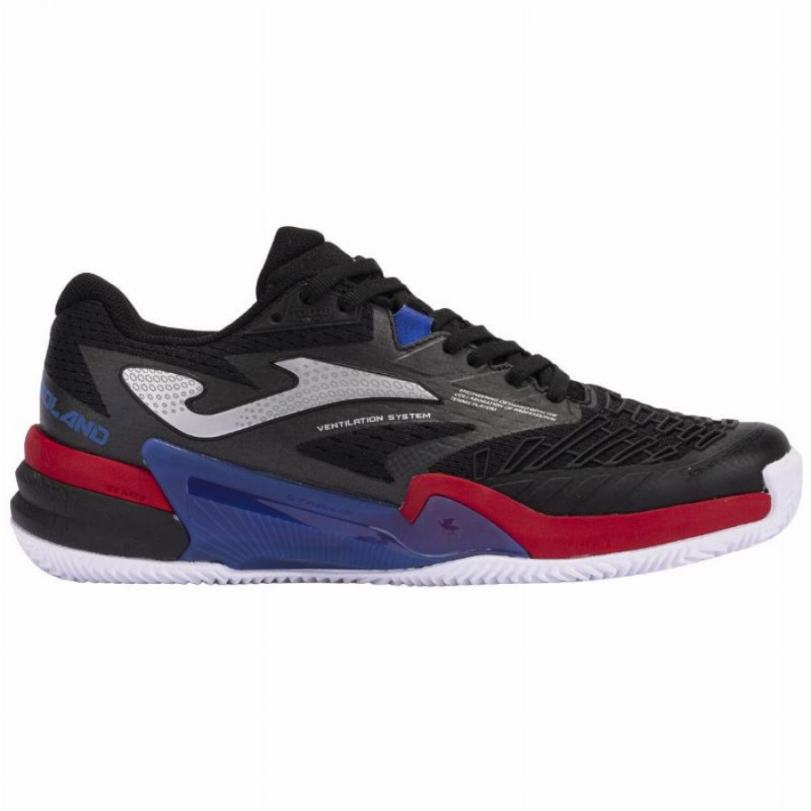 Joma Roland 2401 Black Red Sneakers  Offer + Cheap