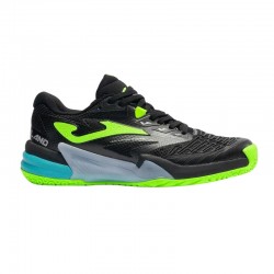 Joma Roland 2601 Baskets noires fluorescentes jaunes
